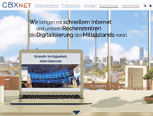 Tablet Screenshot of cbxnet.de
